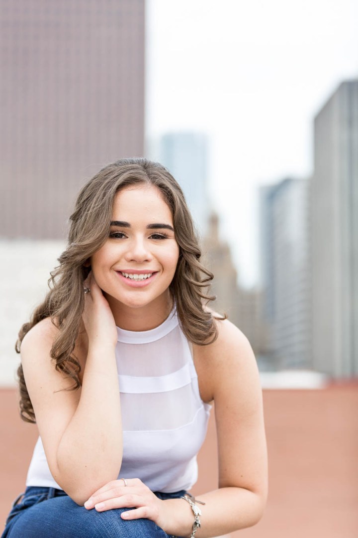 Fun Senior Portraits around Houston Texas