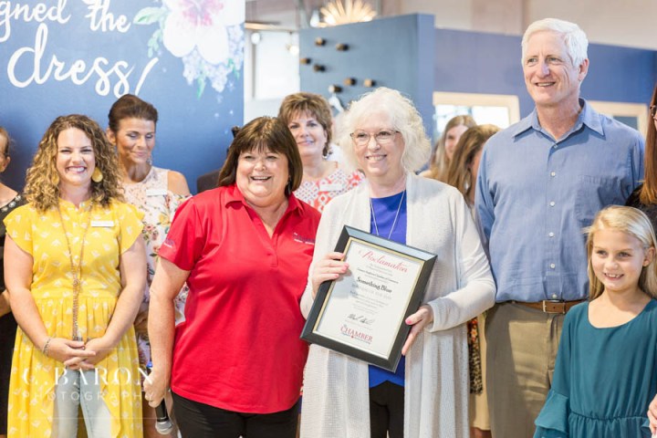 Ribbon Cutting for the grand opening of Something Blue Bridal &amp;