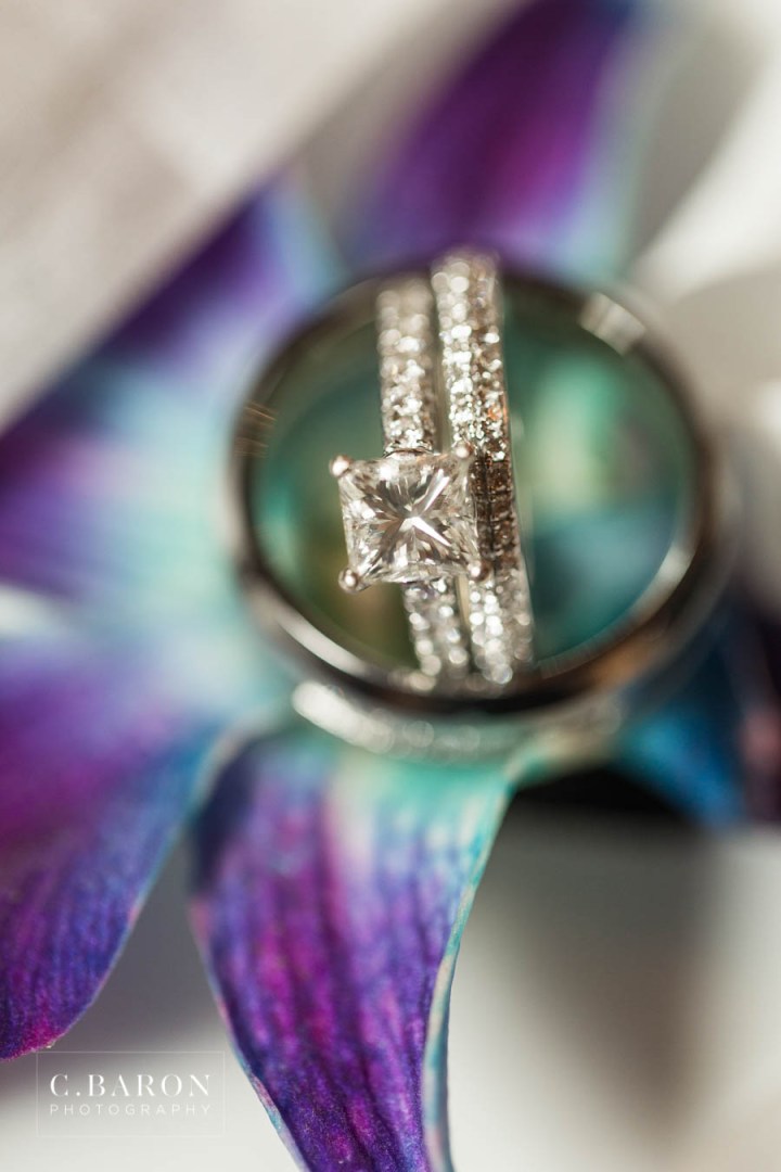 Blue; C. Baron Photography; Chapel Ceremony; Houston wedding Photographer; Keds; Peacock Orchid; Sparkler Exit; Texas Weddings; The Carriage House; conroe Texas; purple; summer;