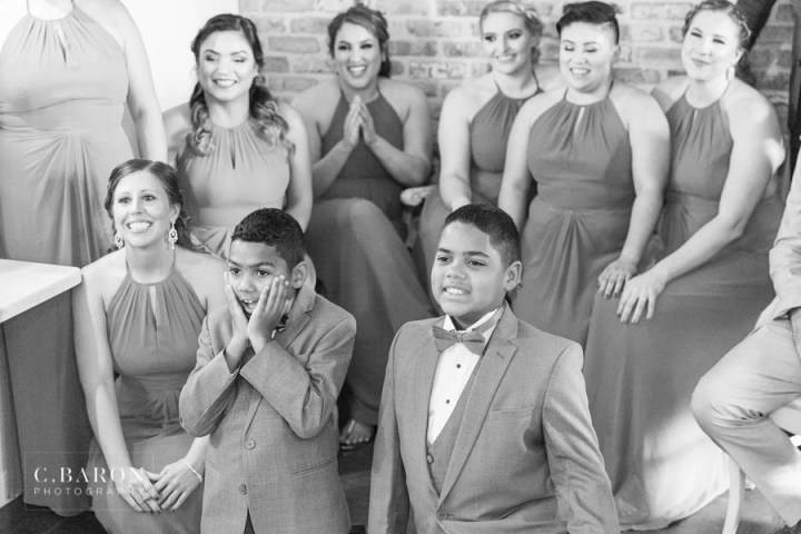 Fun summer wedding at the Carriage House in Conroe Texas