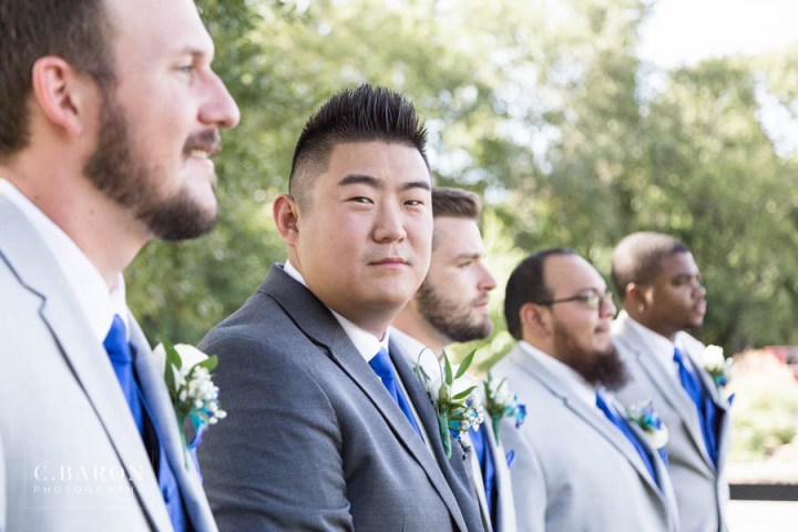 Fun summer wedding at the Carriage House in Conroe Texas