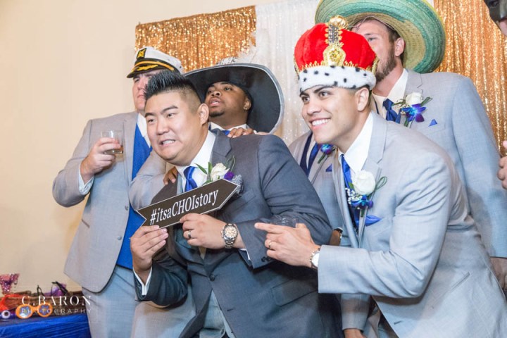 Fun summer wedding at the Carriage House in Conroe Texas