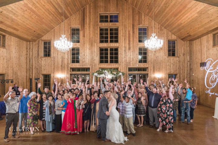 Fun summer wedding at the Carriage House in Conroe Texas