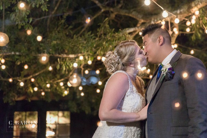 Fun summer wedding at the Carriage House in Conroe Texas