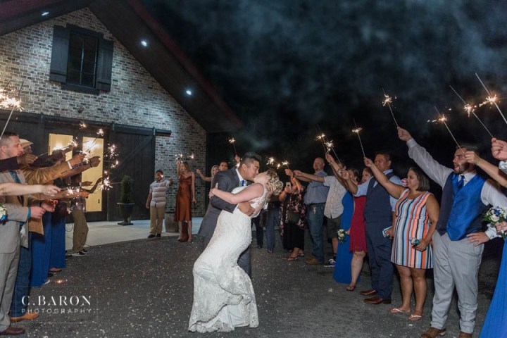 Fun summer wedding at the Carriage House in Conroe Texas