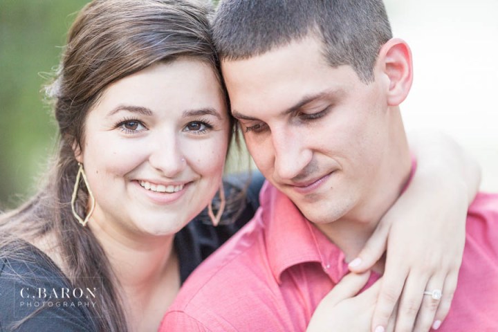 C. Baron Photography; Dog; Engagement; Hook 'em; Houston Engagement Photographer; Nature; Park; Spanish Moss; UT; University of Texas;