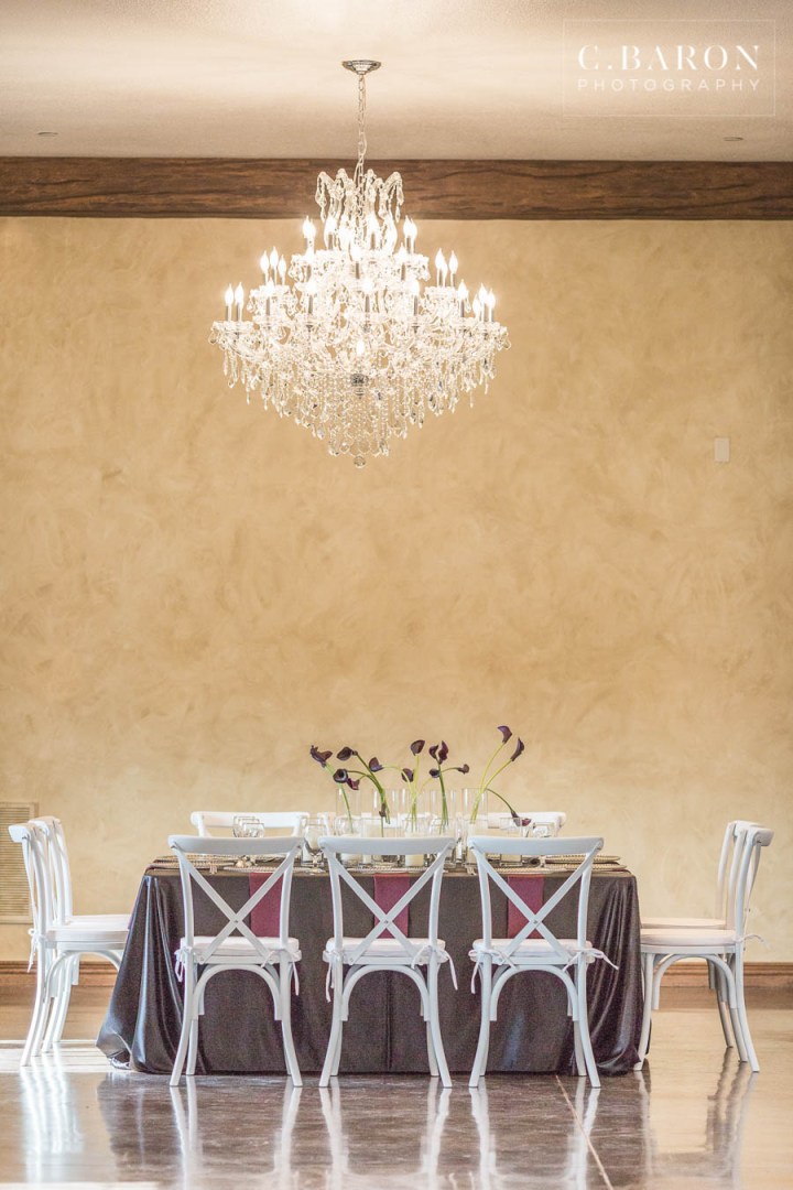 Pretty wedding editorial at the Falls Event Center in Waller Tex