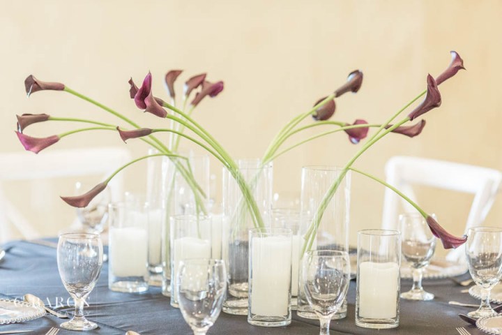 Pretty wedding editorial at the Falls Event Center in Waller Tex