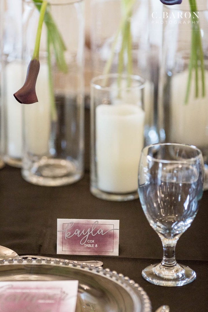 Pretty wedding editorial at the Falls Event Center in Waller Tex