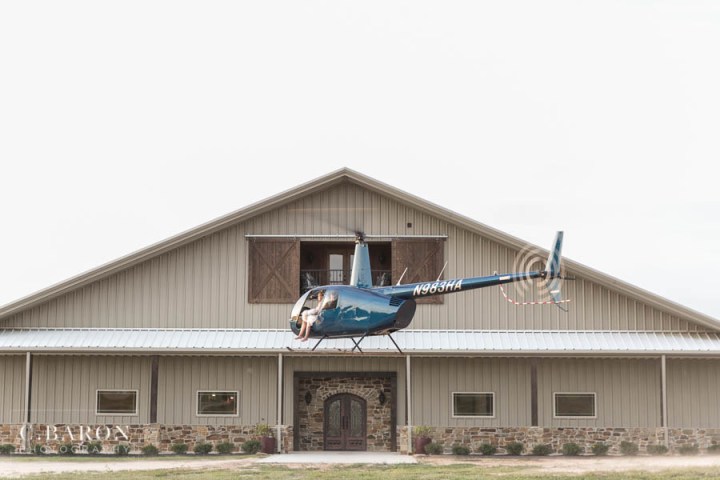 Pretty wedding editorial at the Falls Event Center in Waller Tex