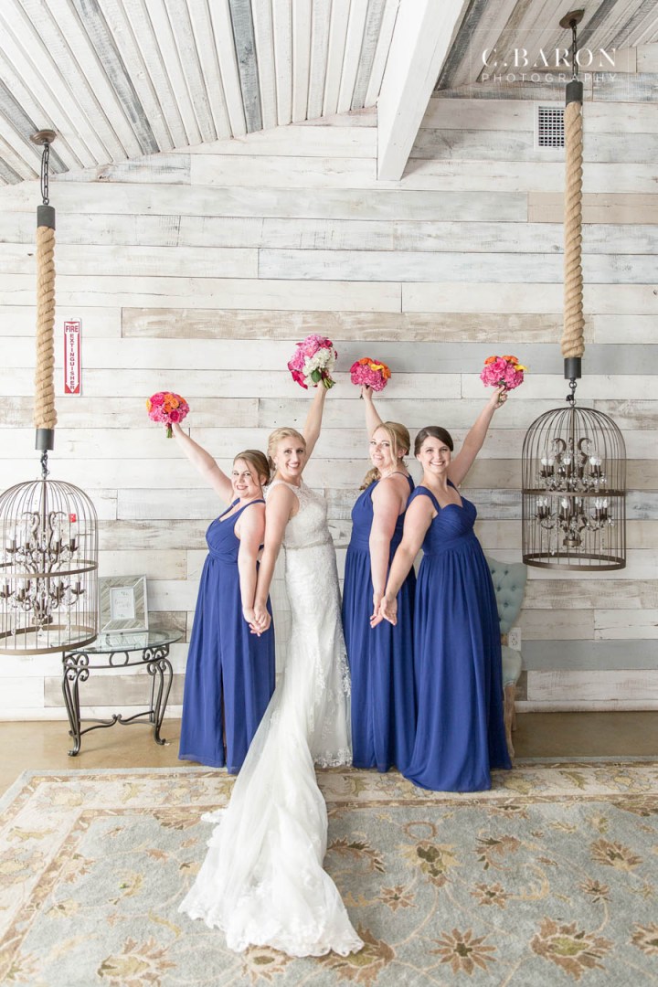 Fun Summer Wedding at Big Sky Barn in Montgomery Texas near Lake