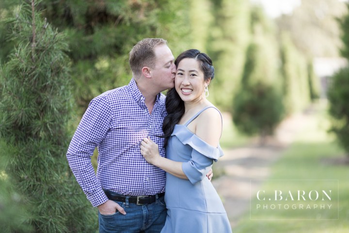 Fun Holiday Mini Sessions at a Christmas Tree Farm with Santa Cl