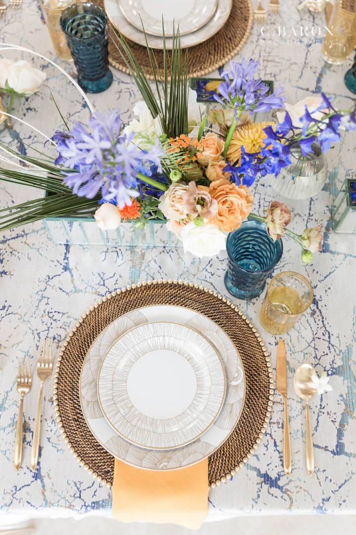 Gorgeous wedding editorial at Meekersmark near Houston Texas spo