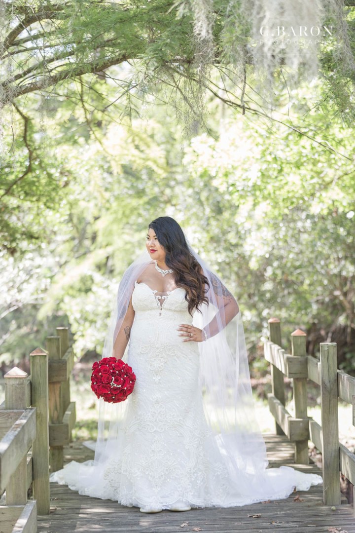 Pretty summer bridal session at Northwest Conference center in C