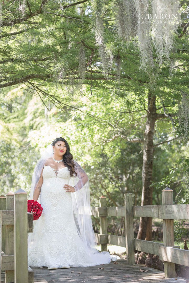 Bridals; C. Baron Photography; Cypress; Formals; Houston wedding Photographer; Northwest Conference Center; Park; Red Rose Bouquet; Texas; houston; summer; trees;