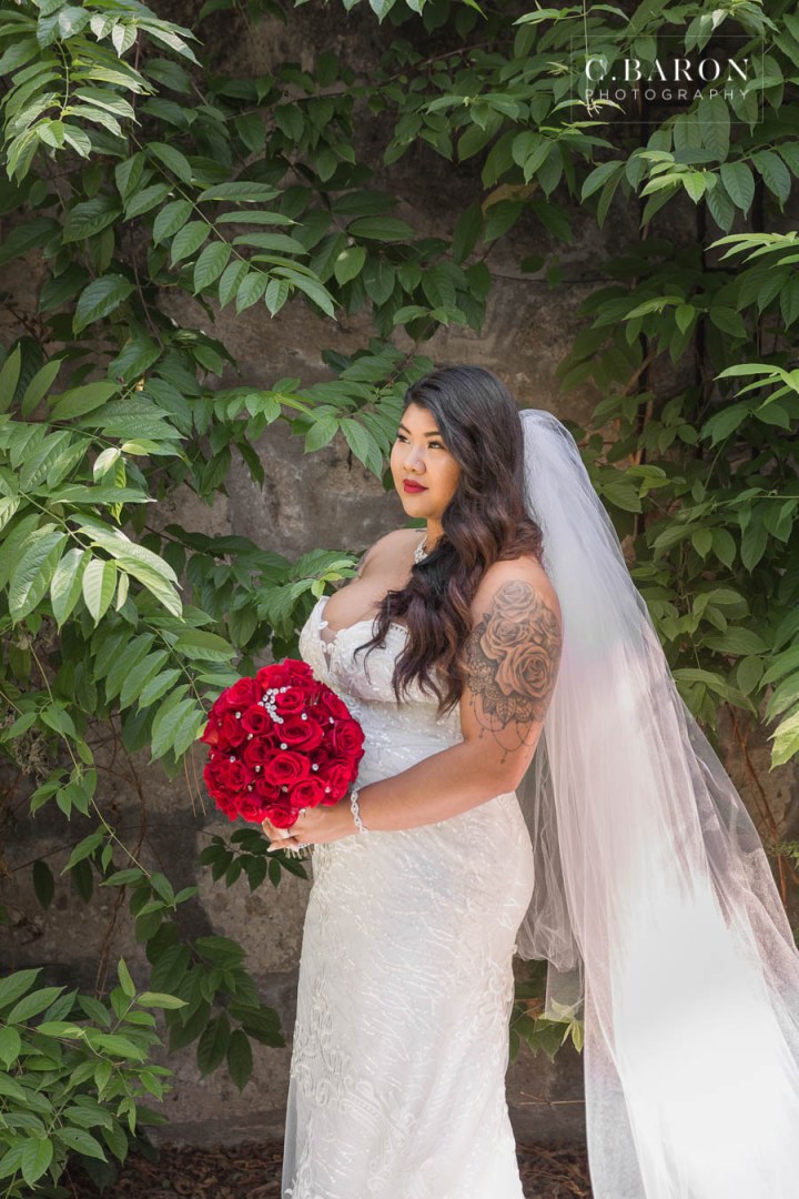 Pretty summer bridal session at Northwest Conference center in C