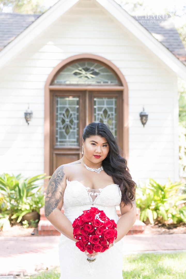Pretty summer bridal session at Northwest Conference center in C