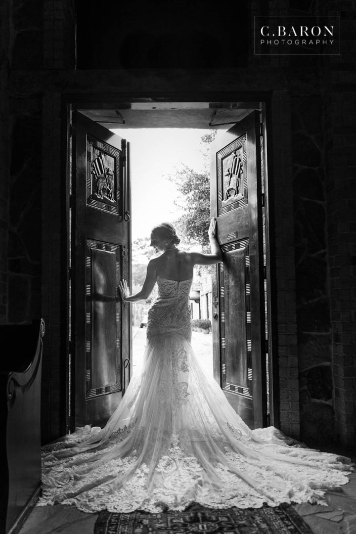 Bridals; C. Baron Photography; European Village; Formals; Houston Bridal Photographer; Houston Weddings; Strapless Lace Gown; Texas Weddings;