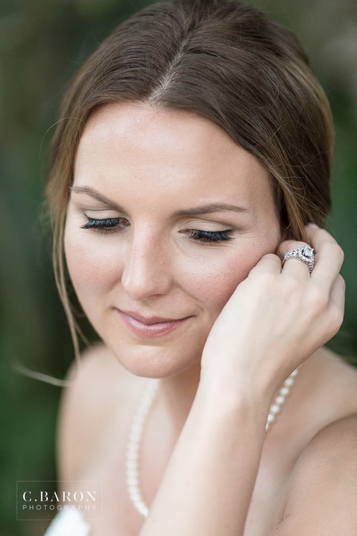 Beautiful Bridal session in European style village in the Housto