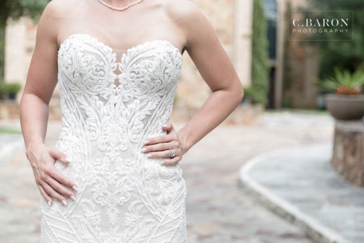 Beautiful Bridal session in European style village in the Housto