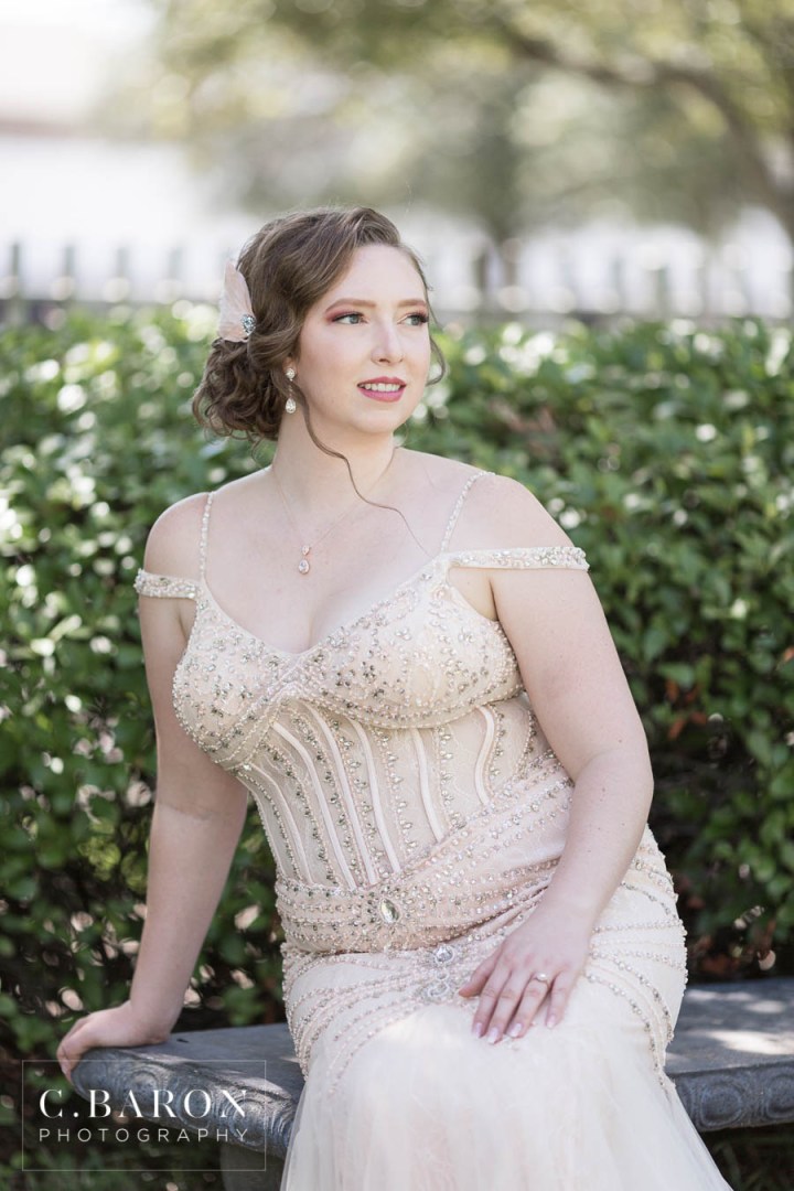 Beautiful Bridals at Ashton Villa in Galveston Texas with Gatsby