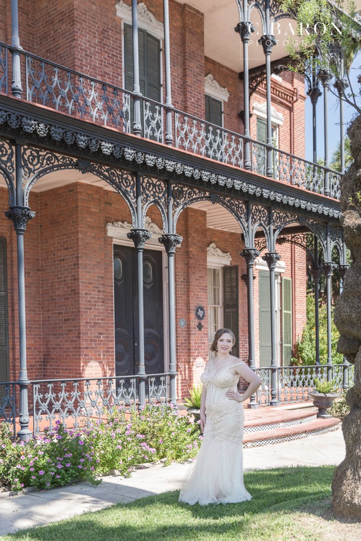 Beautiful Bridals at Ashton Villa in Galveston Texas with Gatsby